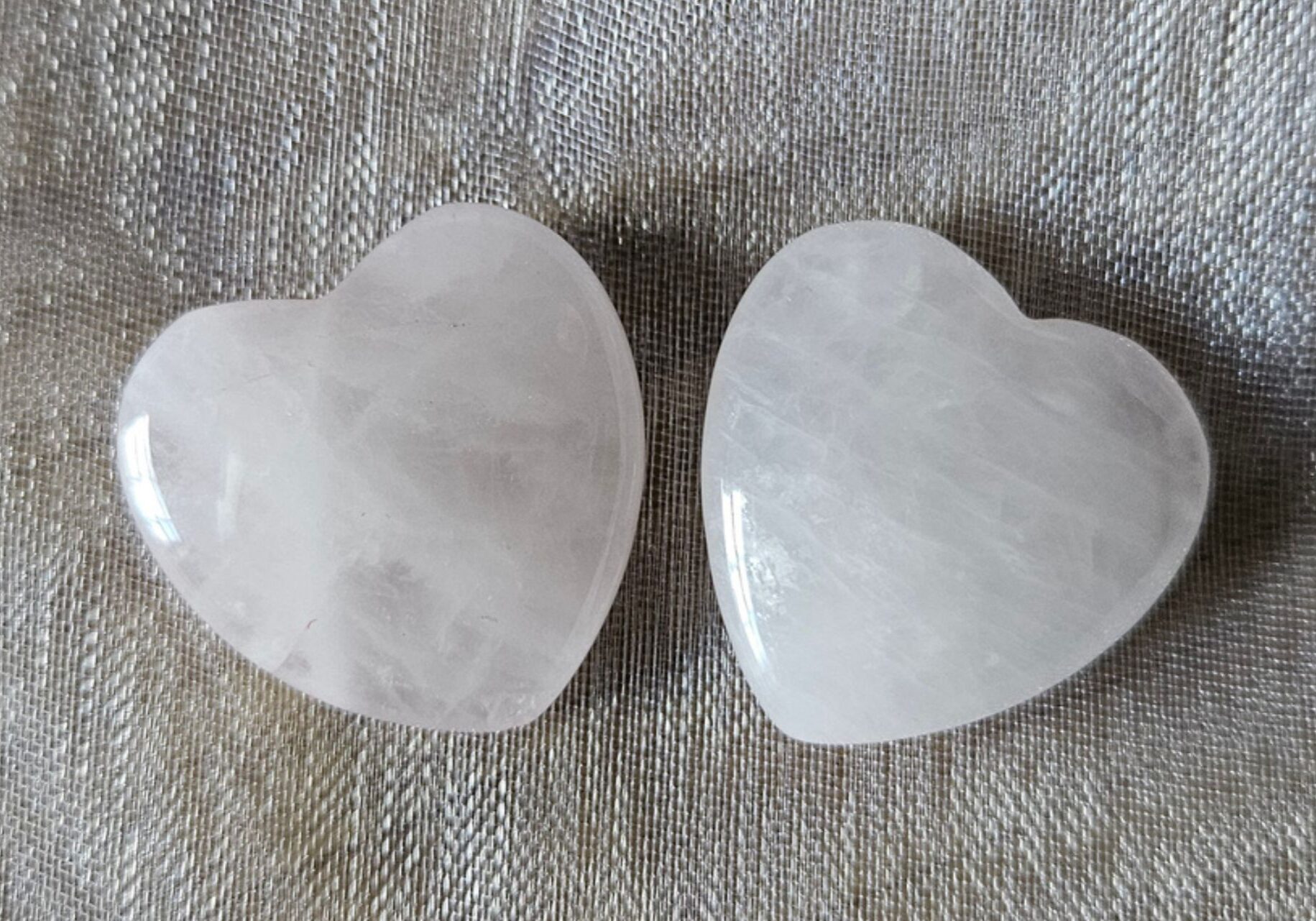 rose quartz hearts blog